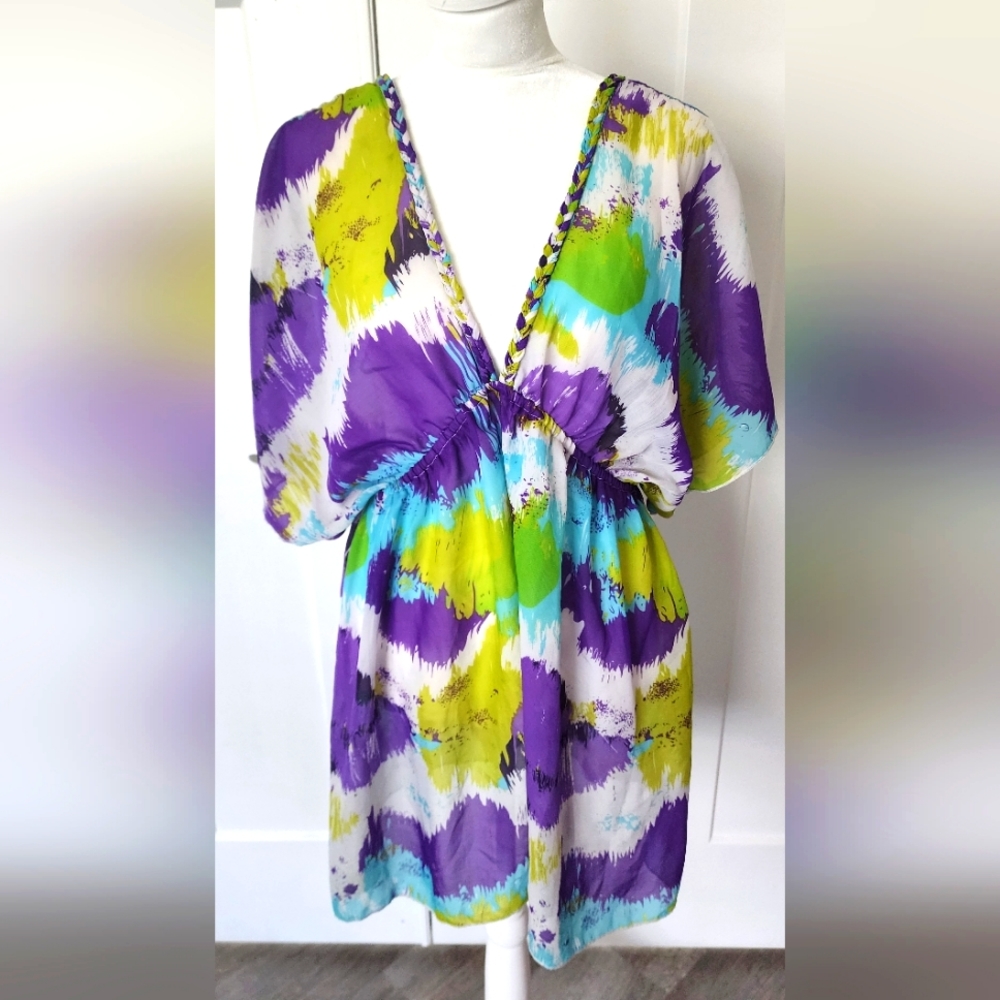 Miken Bathing Suit Coverup, Large